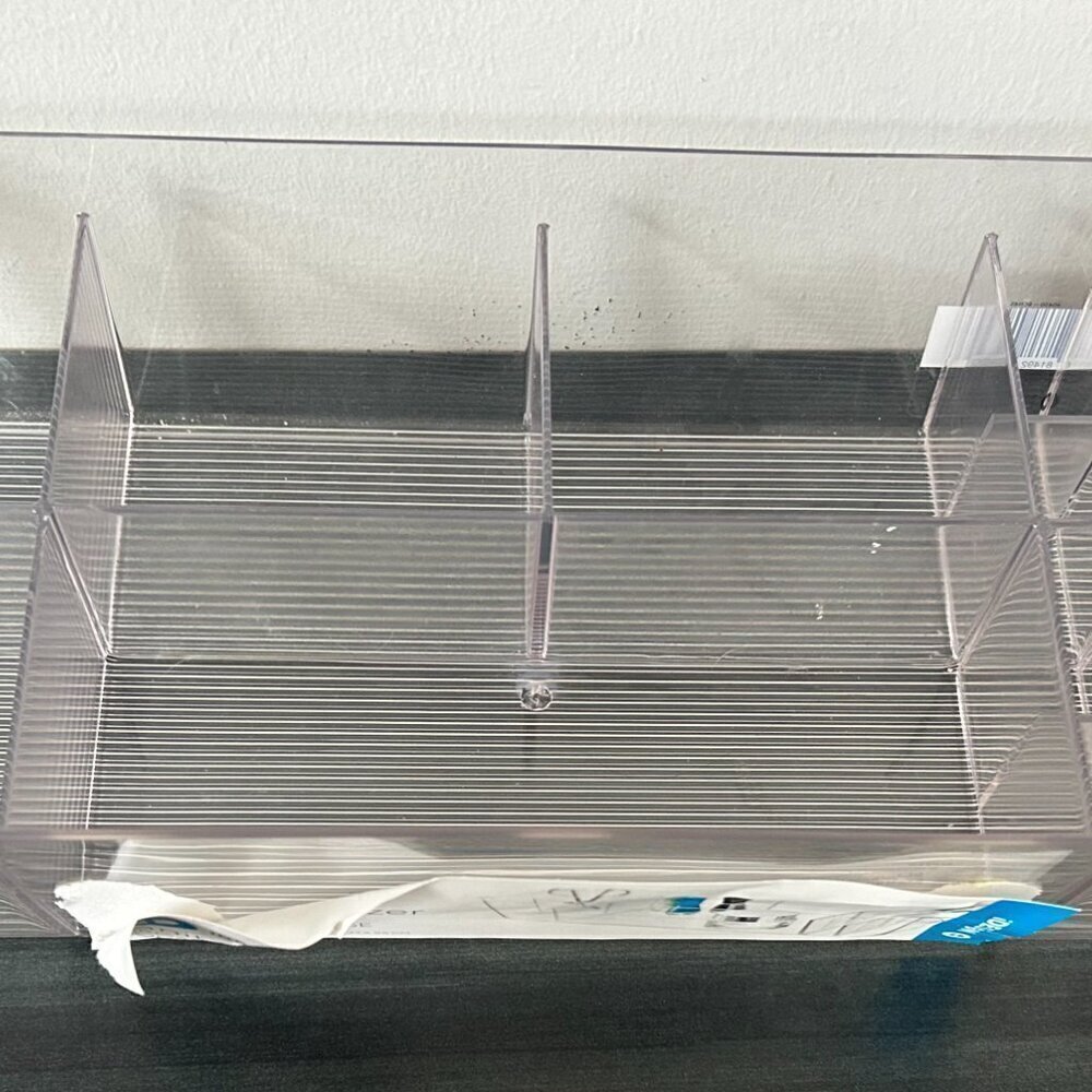 iDesign Vanity Organizer Clear NWT - Picture 3 of 4